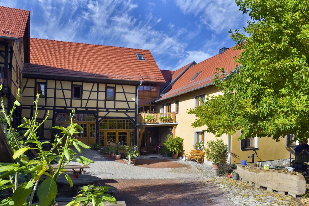 Lehmhof-Lindig Kahla (Thuringia) Exterior foto